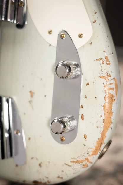 Fender Custom Shop B6 1956 Heavy Relic NAMM 2026 Time Machine Limited Edition Precision Bass - Sonic Blue with Hardshell Case