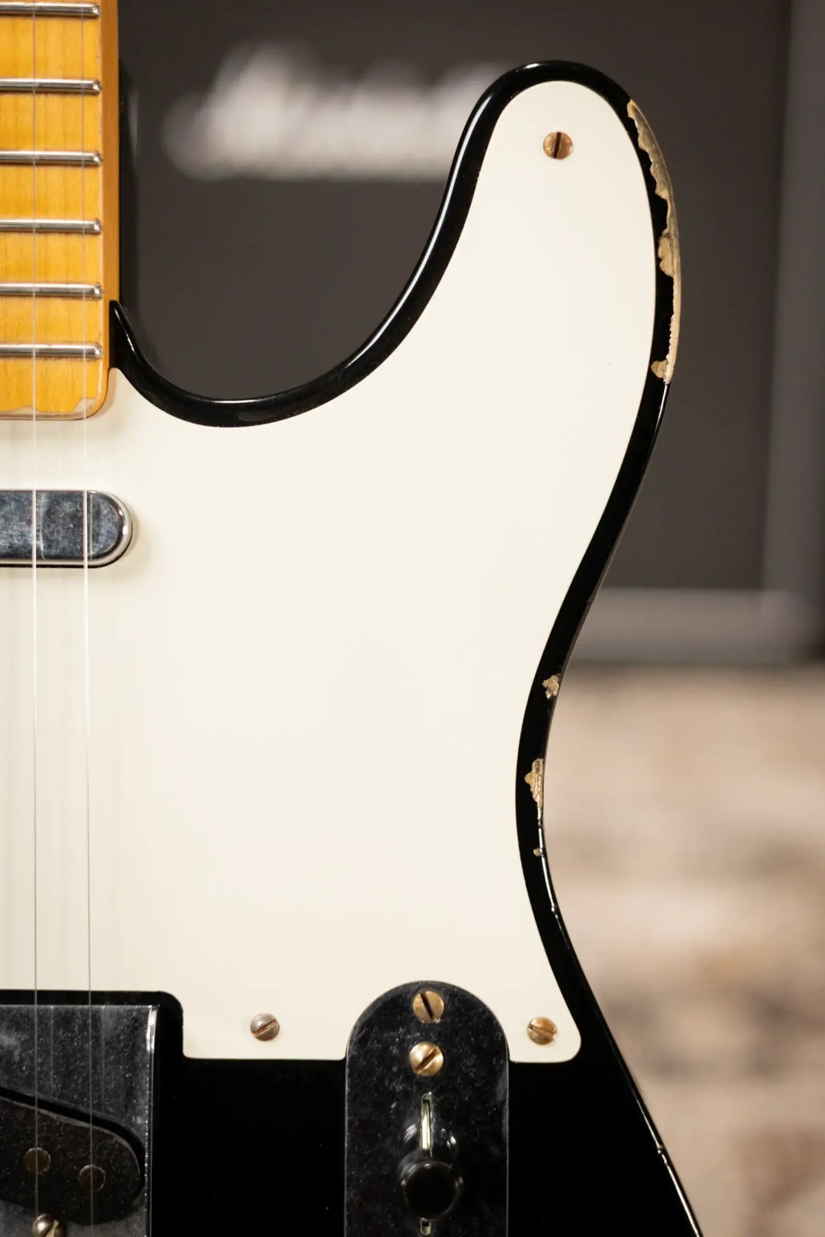 Fender Custom Shop 2021 Winter Event LTD '51 Telecaster Relic Electric Guitar - Aged Black with Hardshell Case - Used