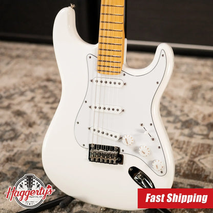 Fender Dealer Exclusive Player II Stratocaster Electric Guitar - Polar White with Matching Headstock