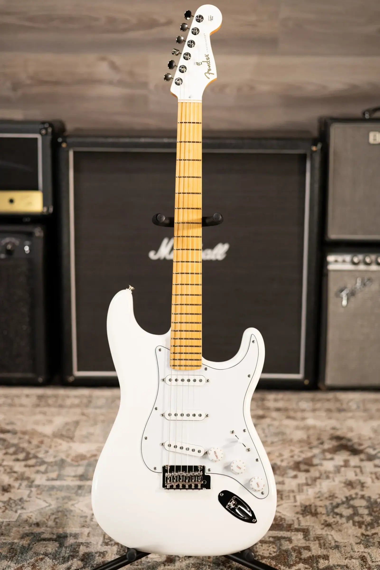 Fender Dealer Exclusive Player II Stratocaster Electric Guitar - Polar White with Matching Headstock