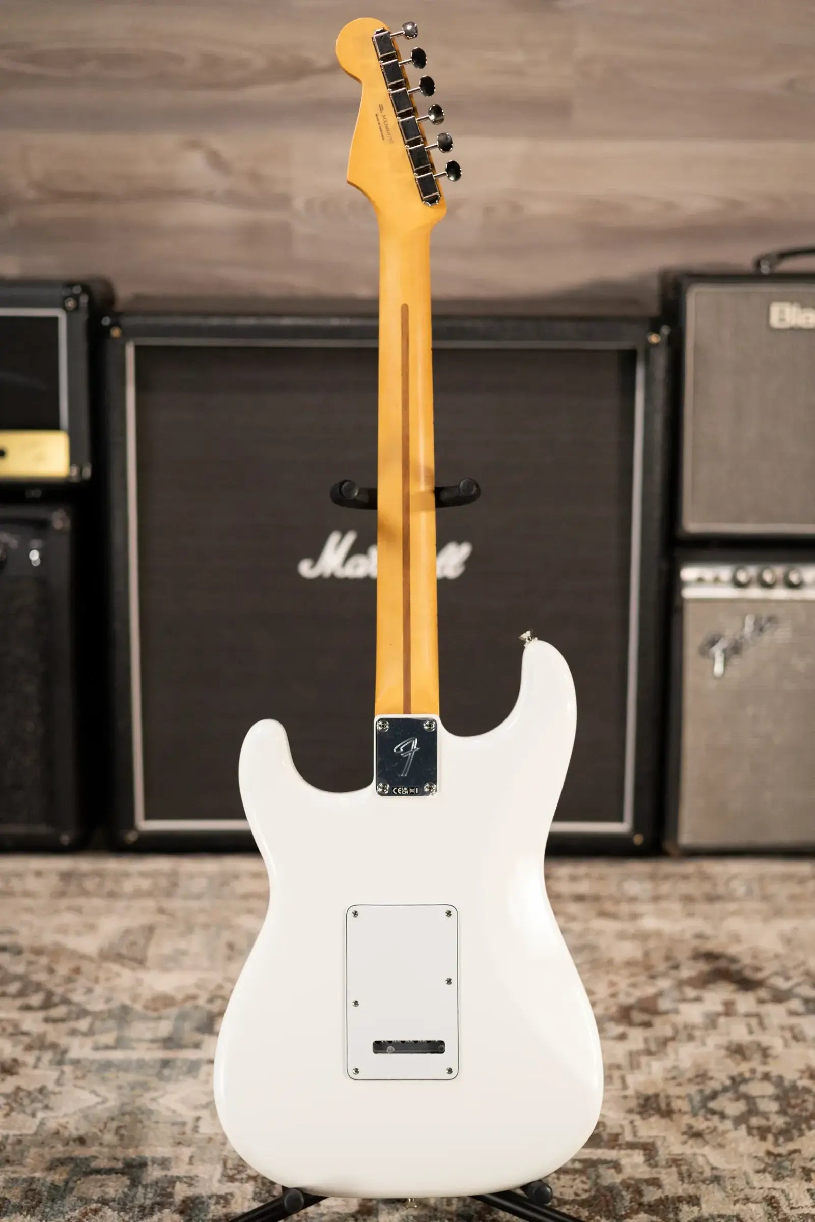 Fender Dealer Exclusive Player II Stratocaster Electric Guitar - Polar White with Matching Headstock