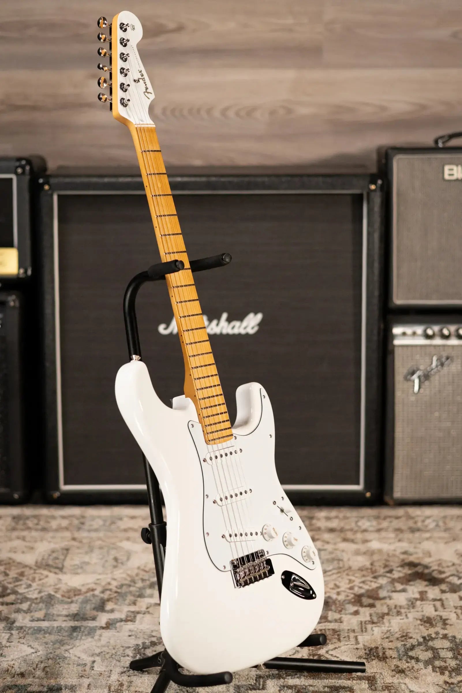 Fender Dealer Exclusive Player II Stratocaster Electric Guitar - Polar White with Matching Headstock