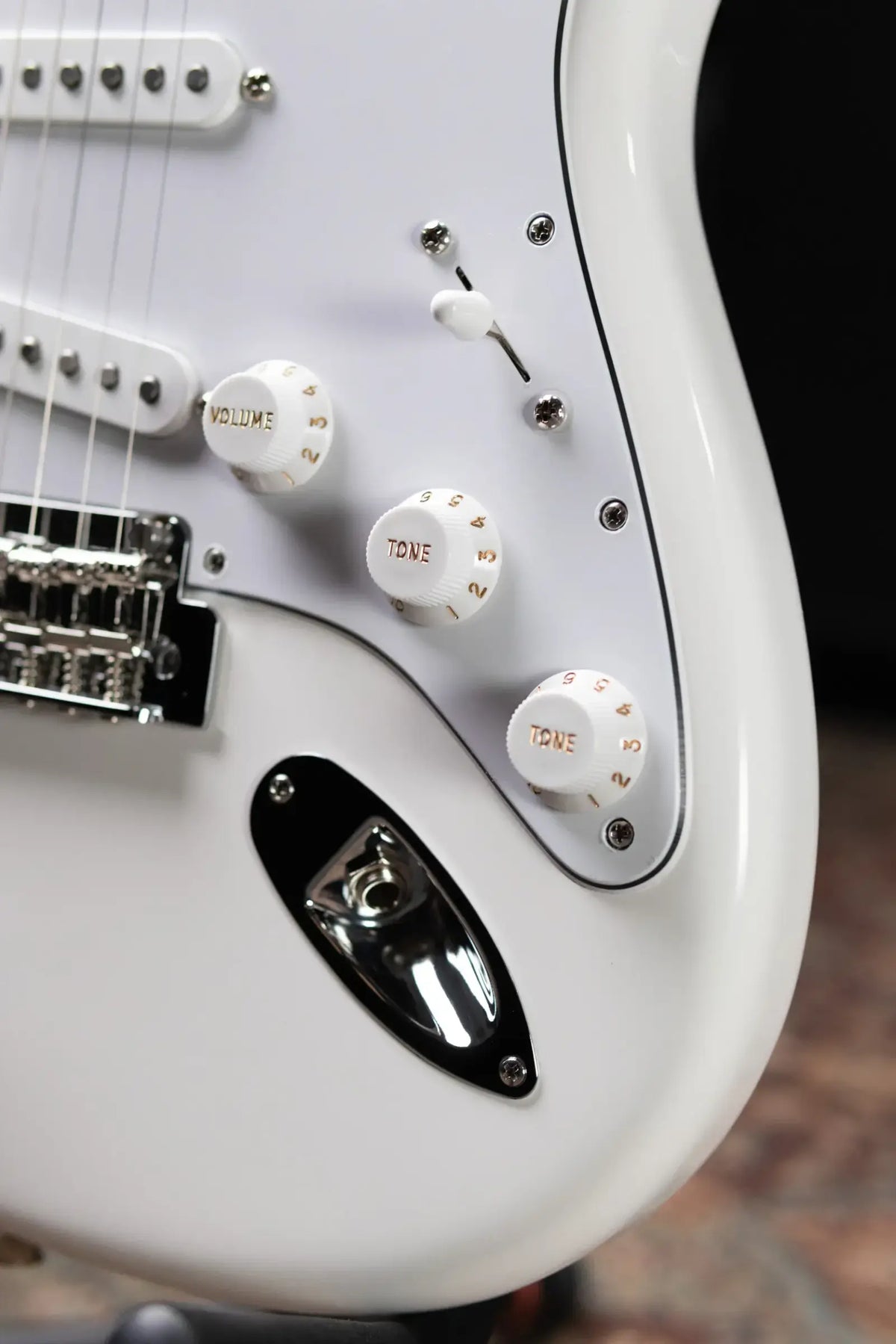 Fender Dealer Exclusive Player II Stratocaster Electric Guitar - Polar White with Matching Headstock