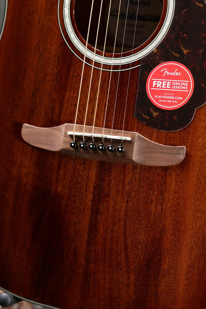 Fender Deluxe Redondo Mahogany Acoustic Guitar - Natural