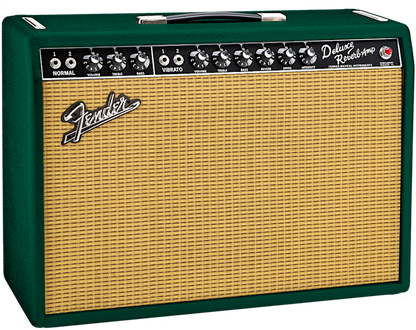 Fender FSR '65 Deluxe Reverb Guitar Amplifier - British Racing Green