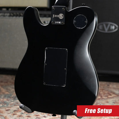 Fender John 5 Phantom Telecaster Electric Guitar - Black