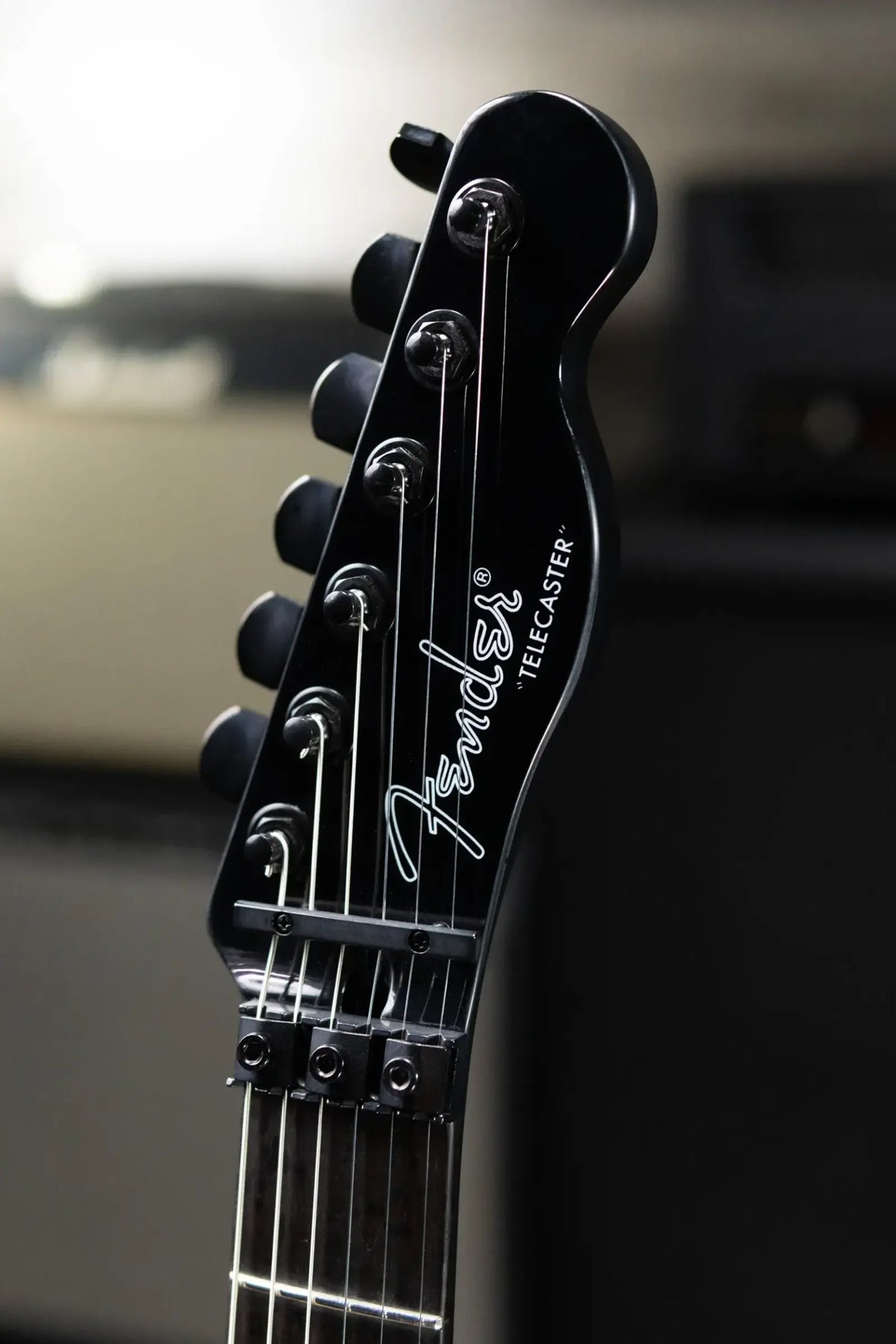 Fender John 5 Phantom Telecaster Electric Guitar - Black