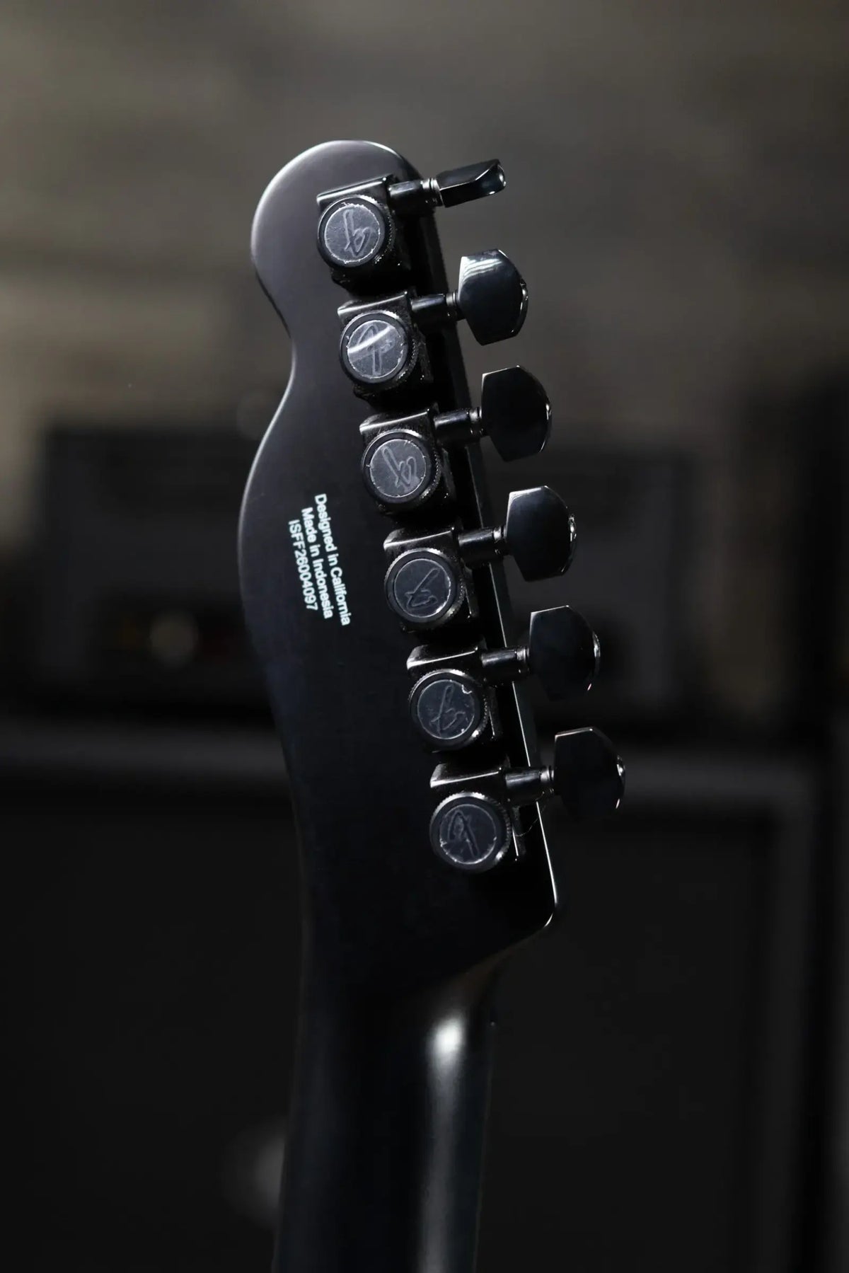 Fender John 5 Phantom Telecaster Electric Guitar - Black