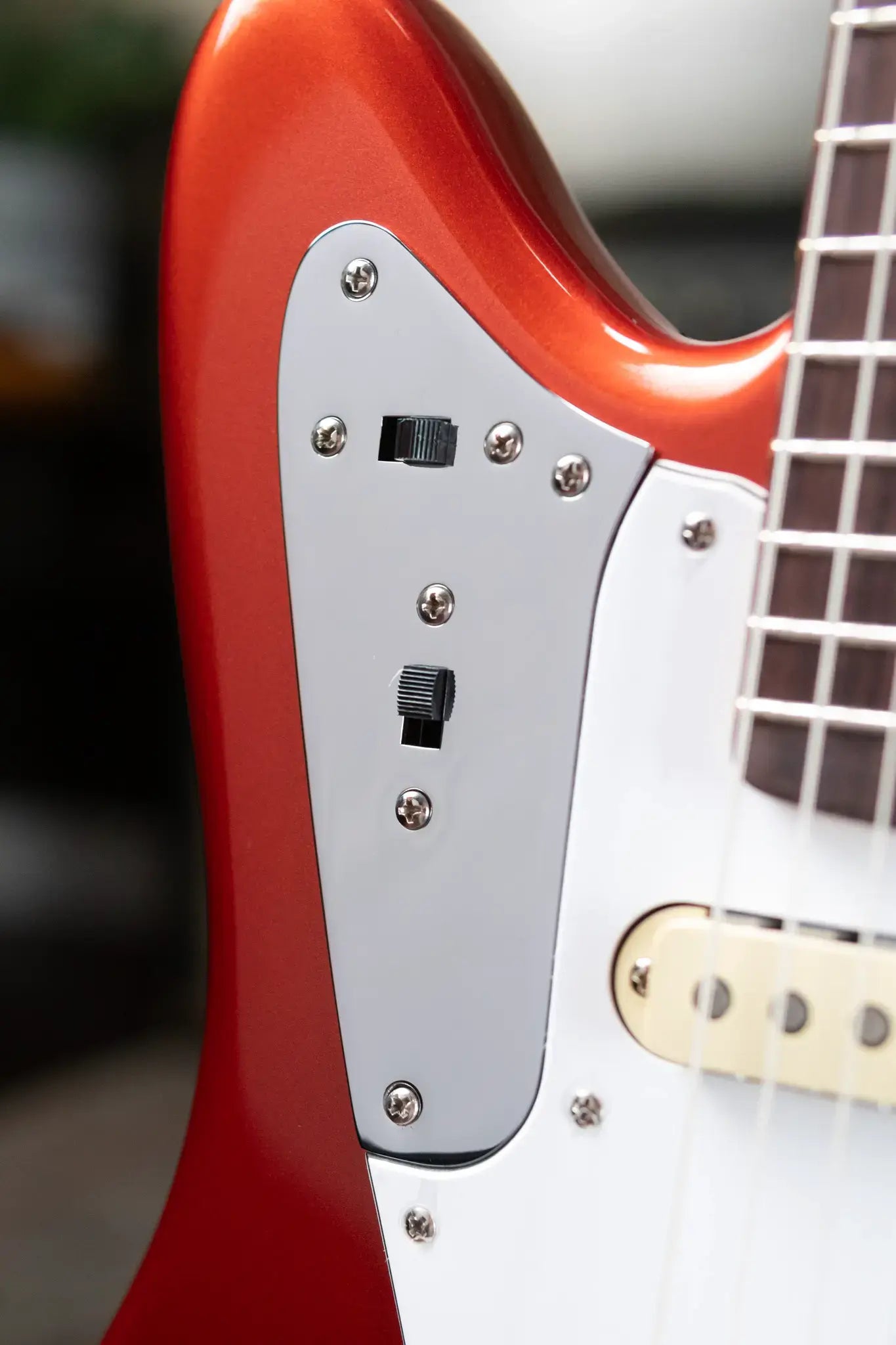Fender Johnny Marr Jaguar, Rosewood Fingerboard - Metallic KO with Hardshell Case - Demo