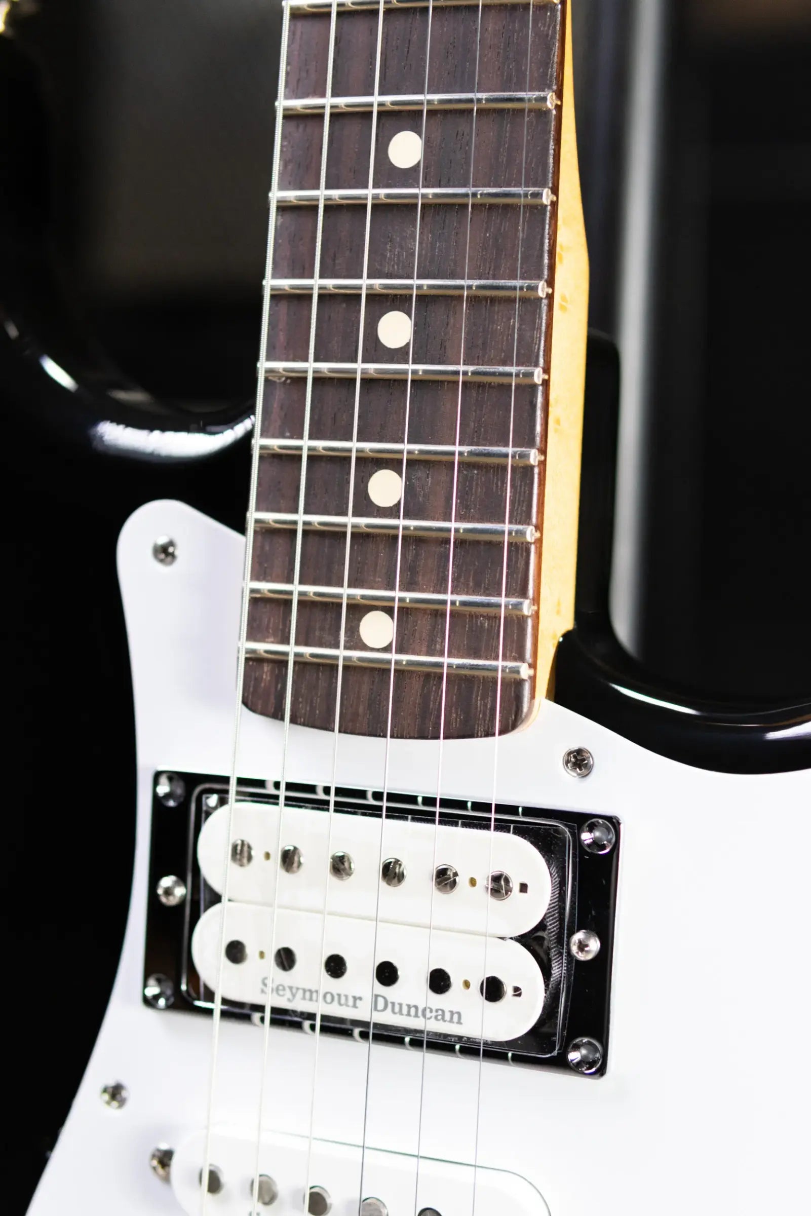 Fender Limited Edition 50th Anniversary Dave Murray Stratocaster Electric Guitar - Black with Gig Bag