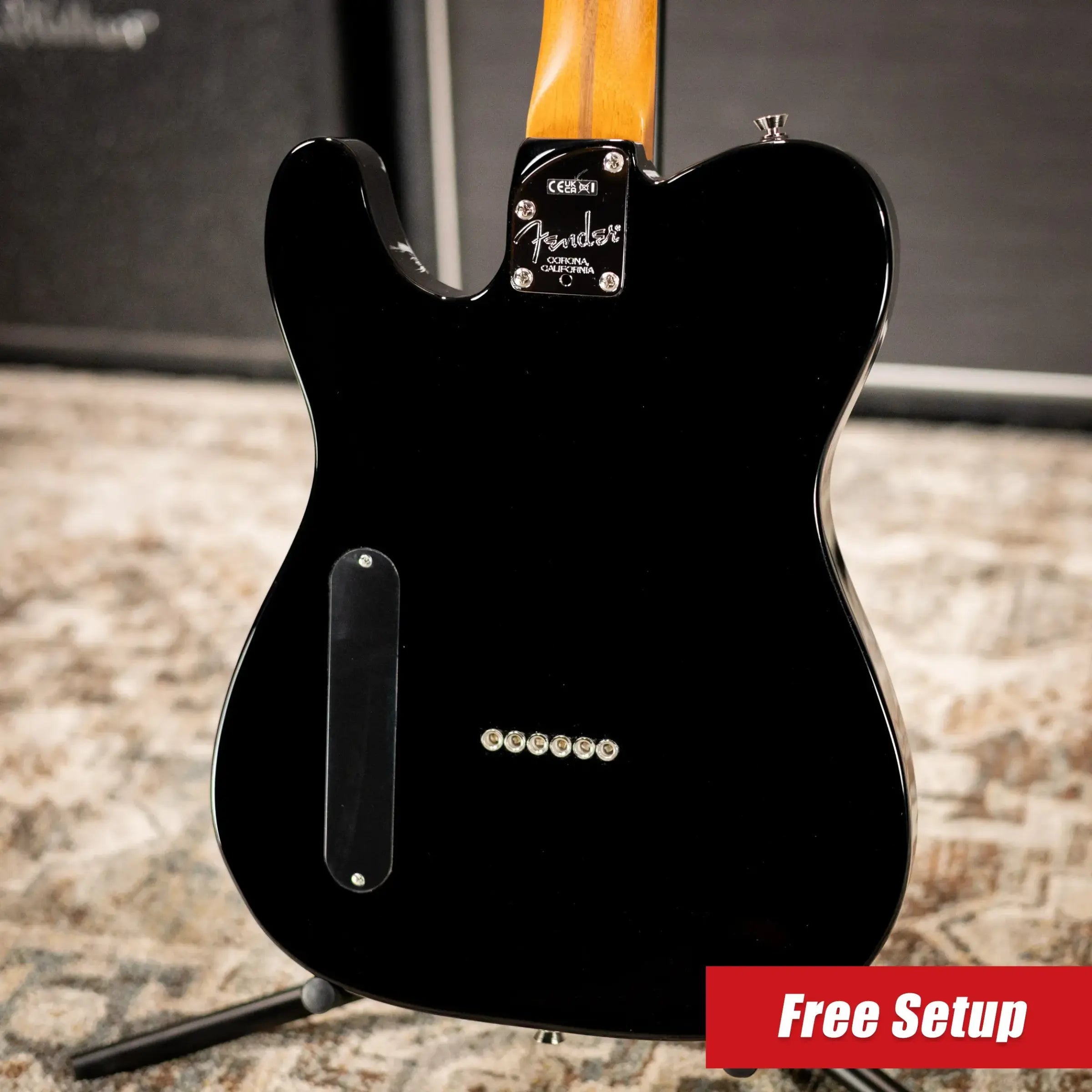 Fender Limited Edition American Cabronita Special Telecaster Electric Guitar - Black with Hardshell Case