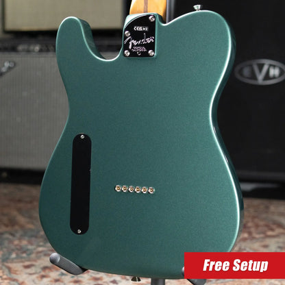 Fender Limited Edition American Cabronita Special Telecaster Electric Guitar - Sherwood Green Metallic with Hardshell Case