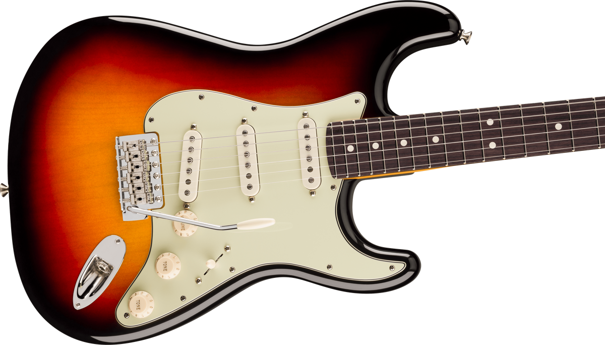 Fender Limited Edition American Professional Classic Stratocaster Electric Guitar Featuring the Silent Circuit - 3-Color Sunburst with Gig Bag