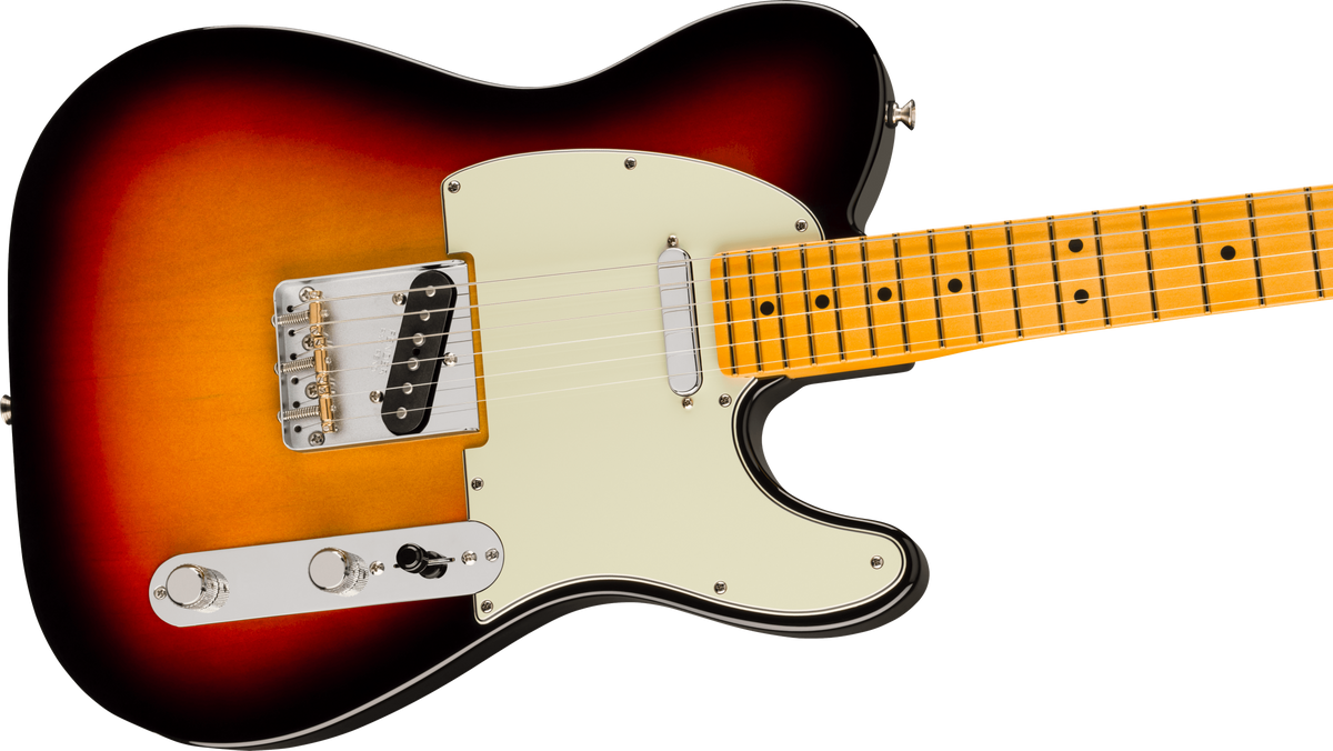 Fender Limited Edition American Professional Classic Telecaster Electric Guitar Featuring the Fender Silent System - 3-Color Sunburst with Gig Bag