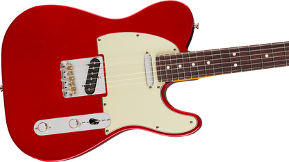 Fender Limited Edition American Professional Classic Telecaster Electric Guitar Featuring the Fender Silent System - Candy Apple Red with Gig Bag