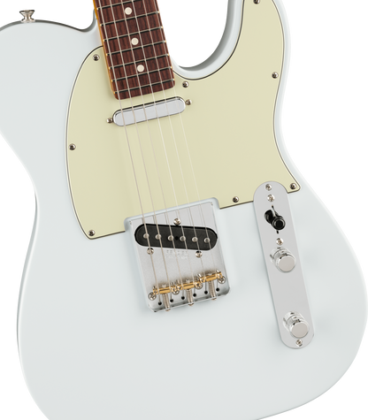 Fender Limited Edition American Professional Classic Telecaster Electric Guitar Featuring the Fender Silent System - Sonic Blue with Gig Bag