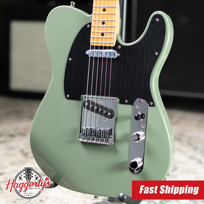 Fender Limited Edition American Ultra II Telecaster Electric Guitar - Antique Olive with Hardshell Case
