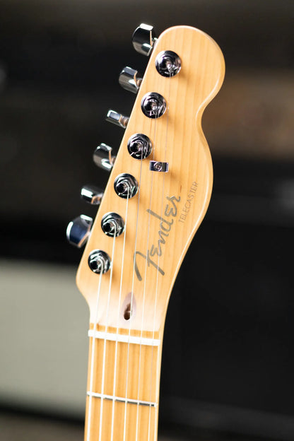 Fender Limited Edition American Ultra II Telecaster Electric Guitar - Antique Olive with Hardshell Case