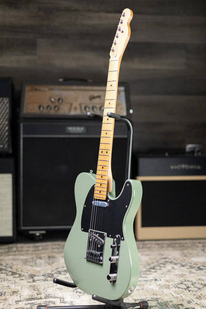 Fender Limited Edition American Ultra II Telecaster Electric Guitar - Antique Olive with Hardshell Case