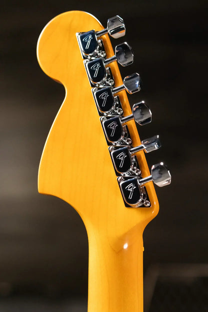 Fender Limited Edition American Vintage II '73 Stratocaster Electric Guitar, Maple Fingerboard - Olympic White with Hardshell Case - Demo