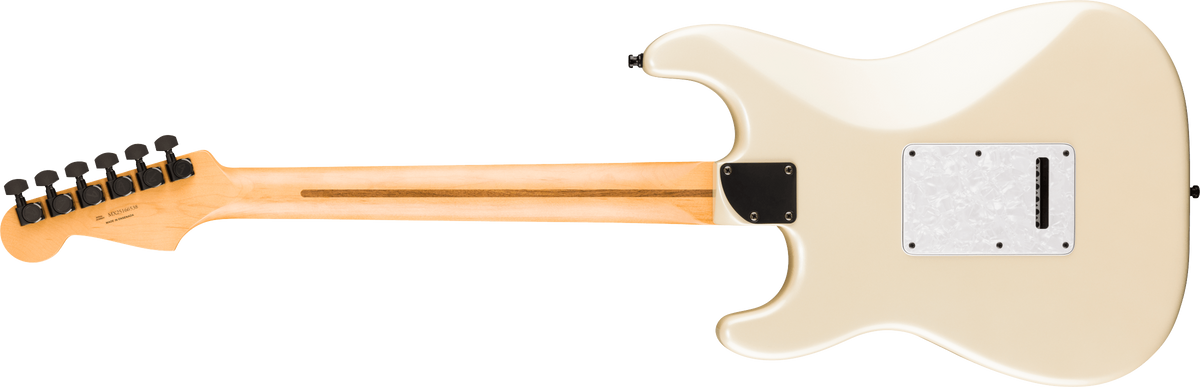 Fender Limited Edition Player Fusion HSS Stratocaster Electric Guitar - Olympic Pearl with Gig Bag