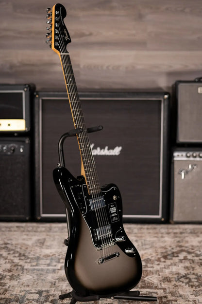 Fender Limited Edition Player Fusion Jaguar Baritone Special Electric Guitar - Silverburst with Gig Bag