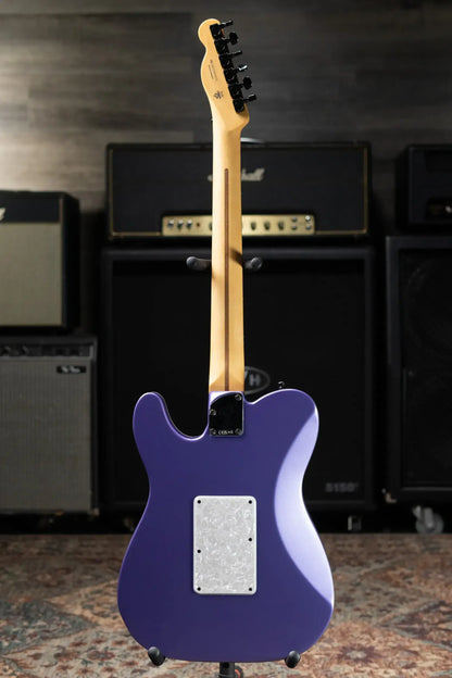 Fender Limited Edition Player Fusion Telecaster HH Floyd Rose Electric Guitar - Aura Metallic with Gig Bag