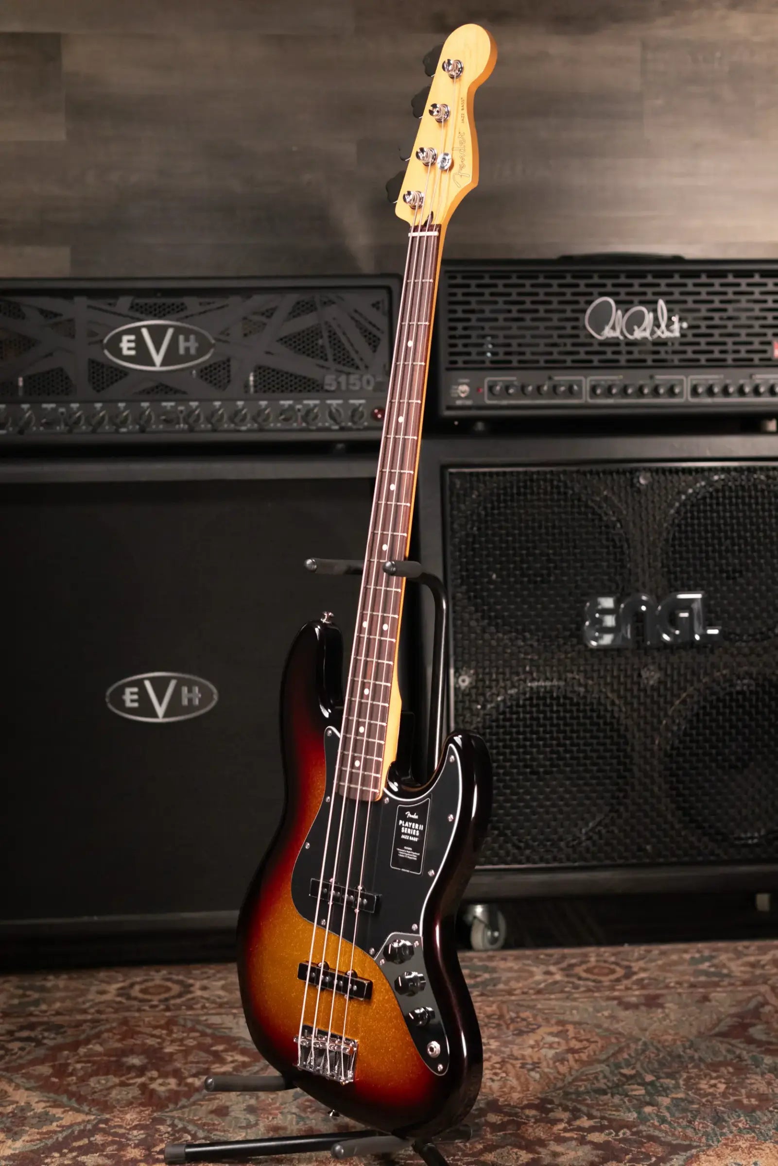 Fender Limited Edition Player II Jazz Bass, Rosewood Fingerboard - Sparkle 3-Color Sunburst - Demo