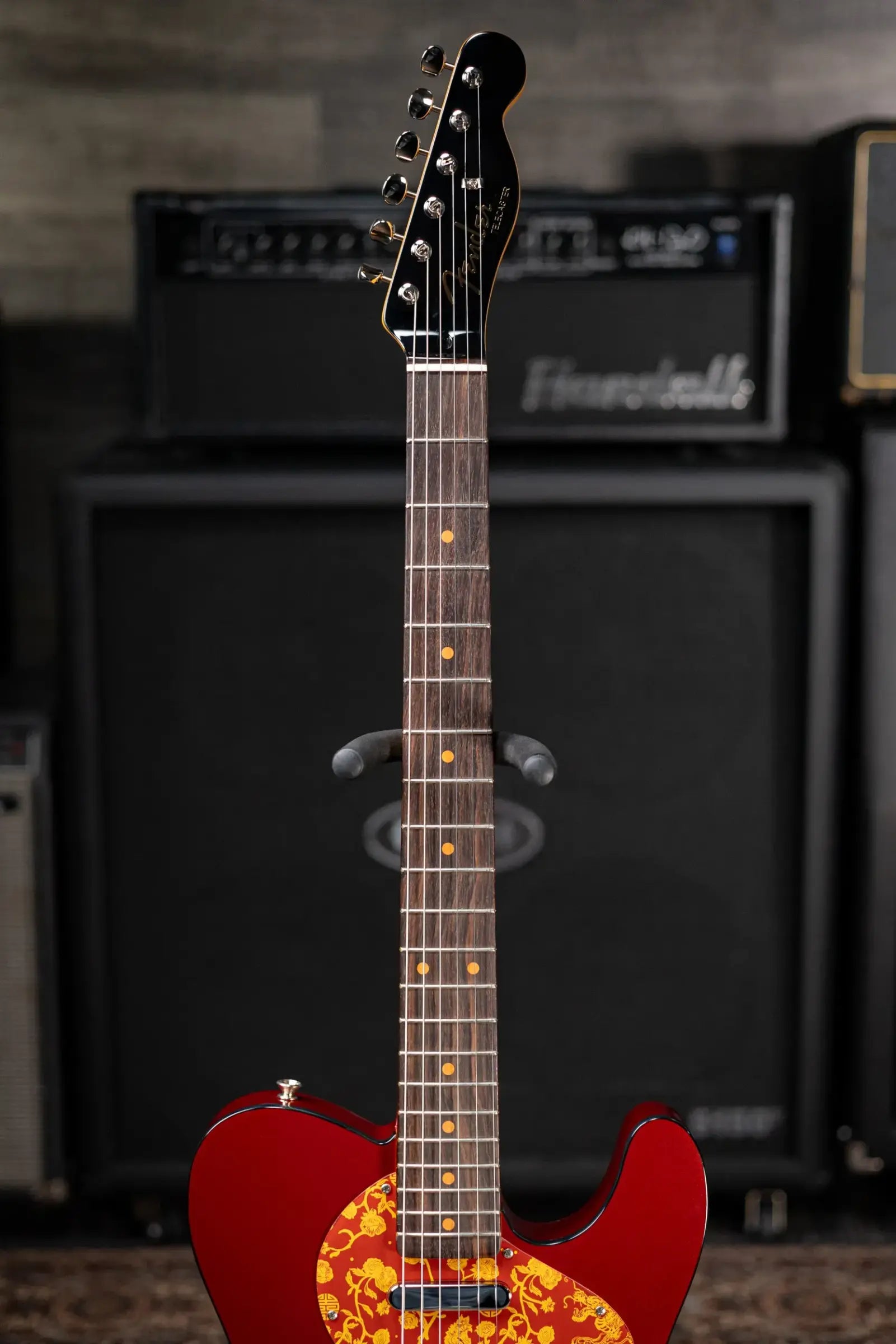 Fender Limited Edition Raphael Saadiq Telecaster - Dark Metallic Red with Hardshell Case - Used
