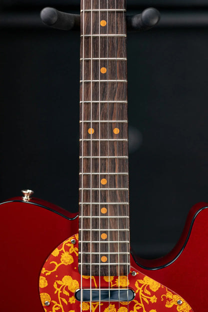 Fender Limited Edition Raphael Saadiq Telecaster - Dark Metallic Red with Hardshell Case - Used