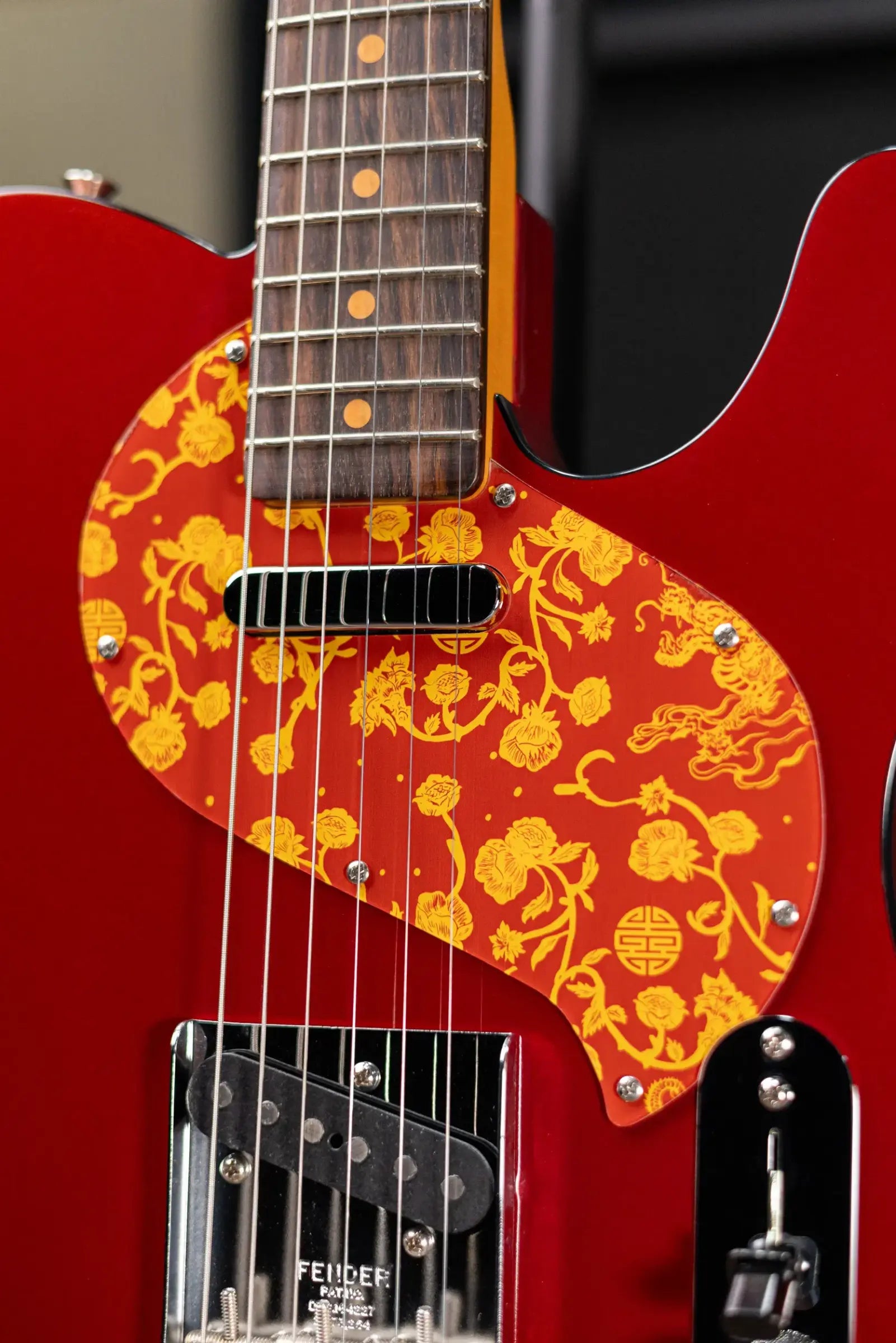 Fender Limited Edition Raphael Saadiq Telecaster - Dark Metallic Red with Hardshell Case - Used