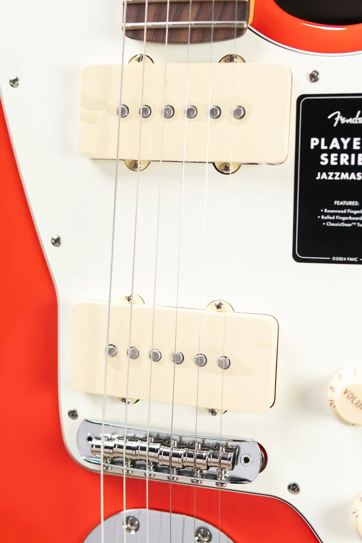 Fender Player II Jazzmaster Electric Guitar - Coral Red - Demo