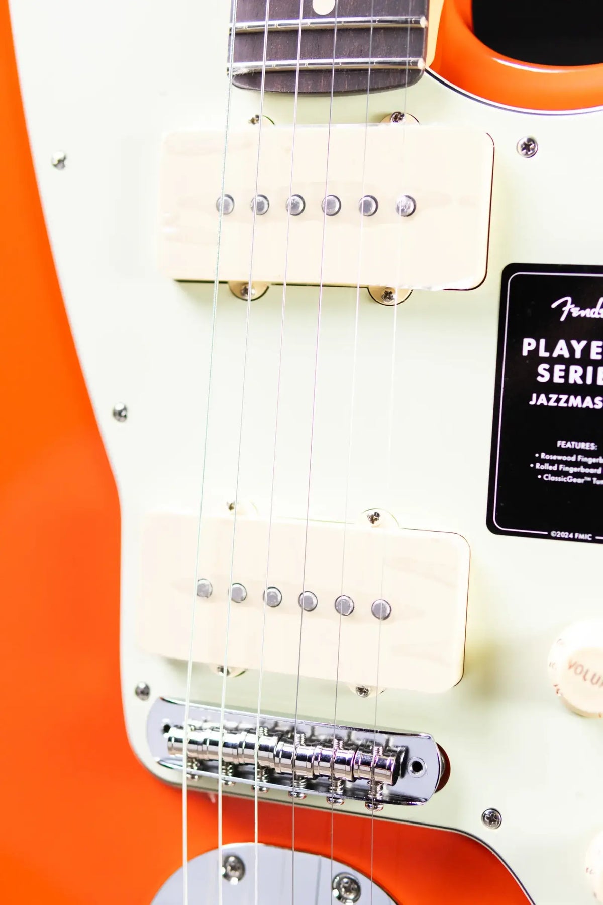 Fender Player II Jazzmaster Electric Guitar - Rallye Orange