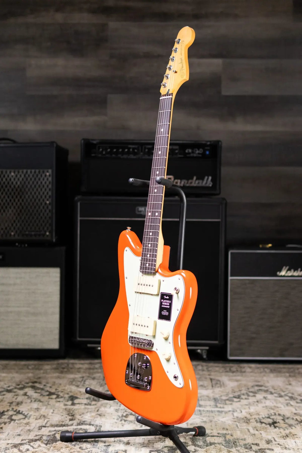 Fender Player II Jazzmaster Electric Guitar - Rallye Orange