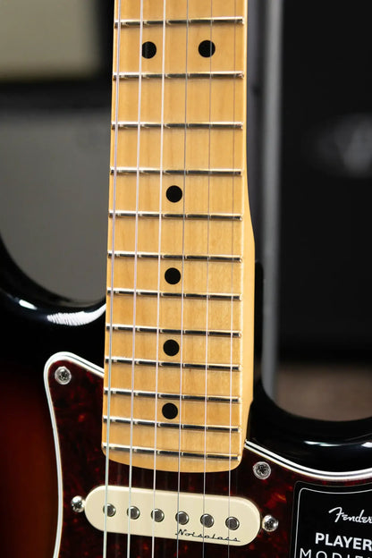 Fender Player II Modified Stratocaster Electric Guitar - 3-Tone Sunburst with Gig Bag