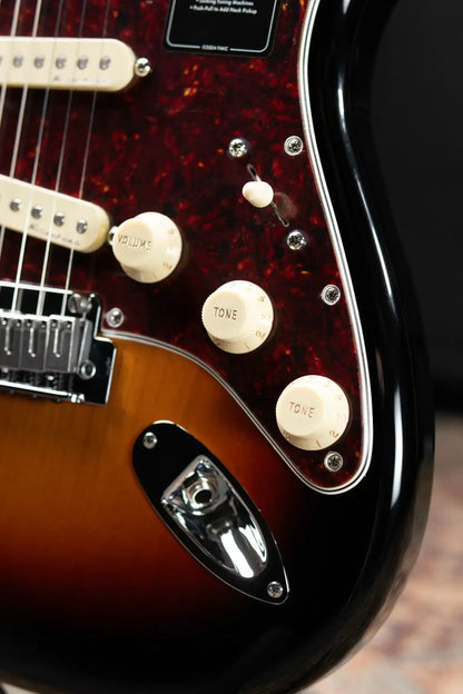 Fender Player II Modified Stratocaster Electric Guitar - 3-Tone Sunburst with Gig Bag