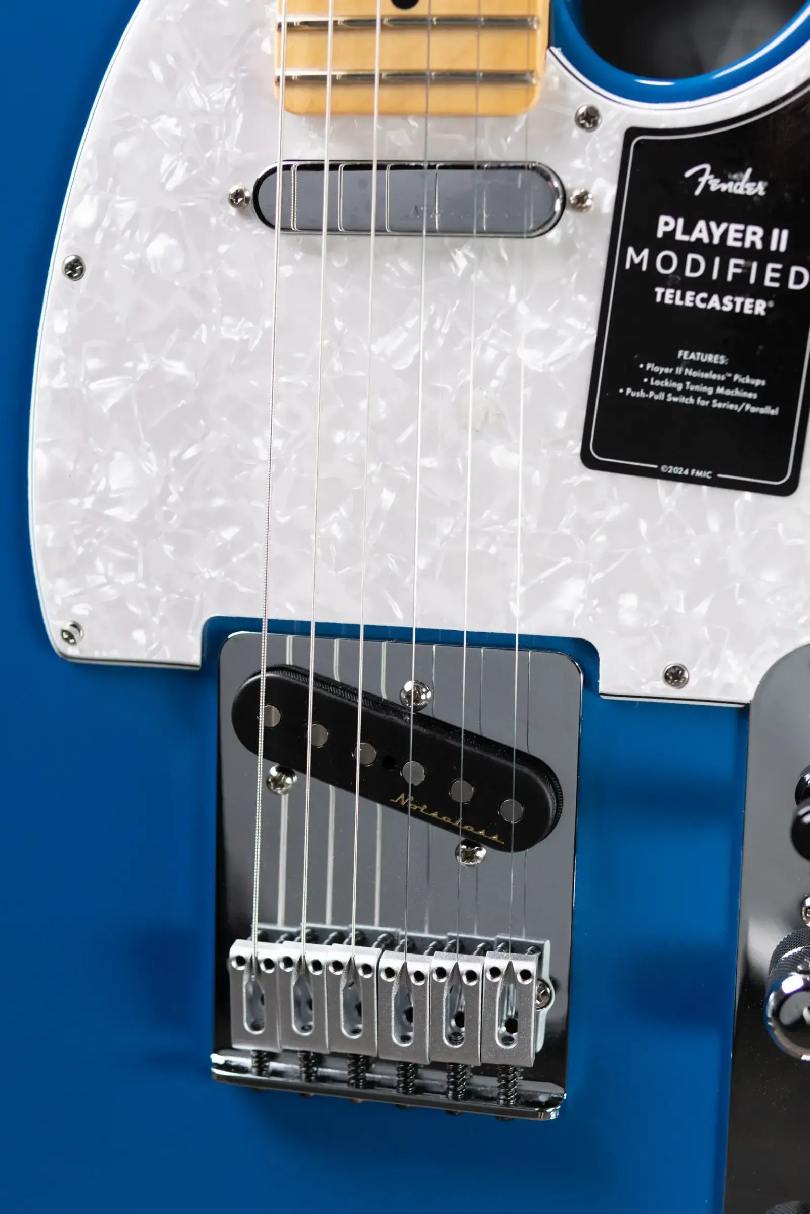 Fender Player II Modified Telecaster Electric Guitar - Electric Blue with Gig Bag