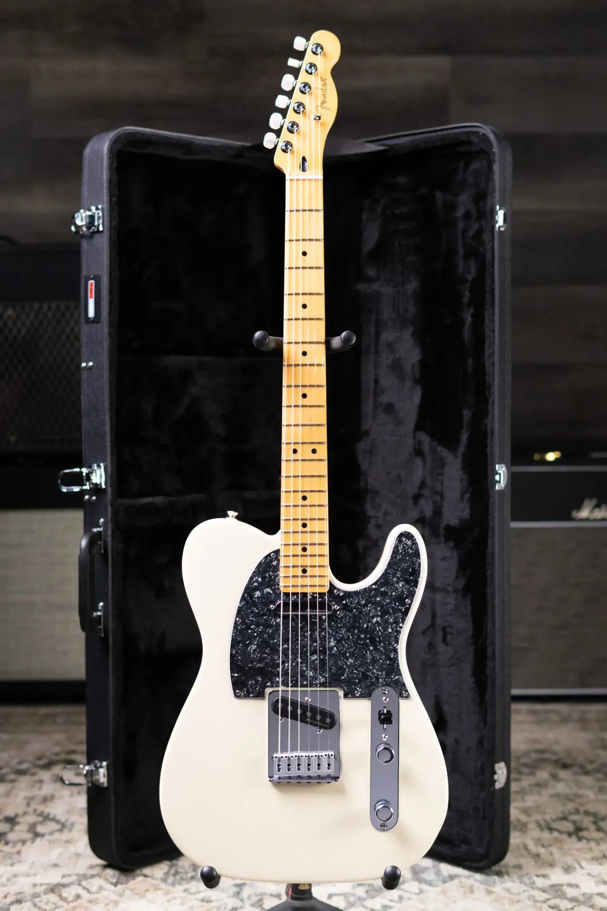 Fender Player II Modified Telecaster Electric Guitar - Olympic Pearl with Hardshell Case - Used
