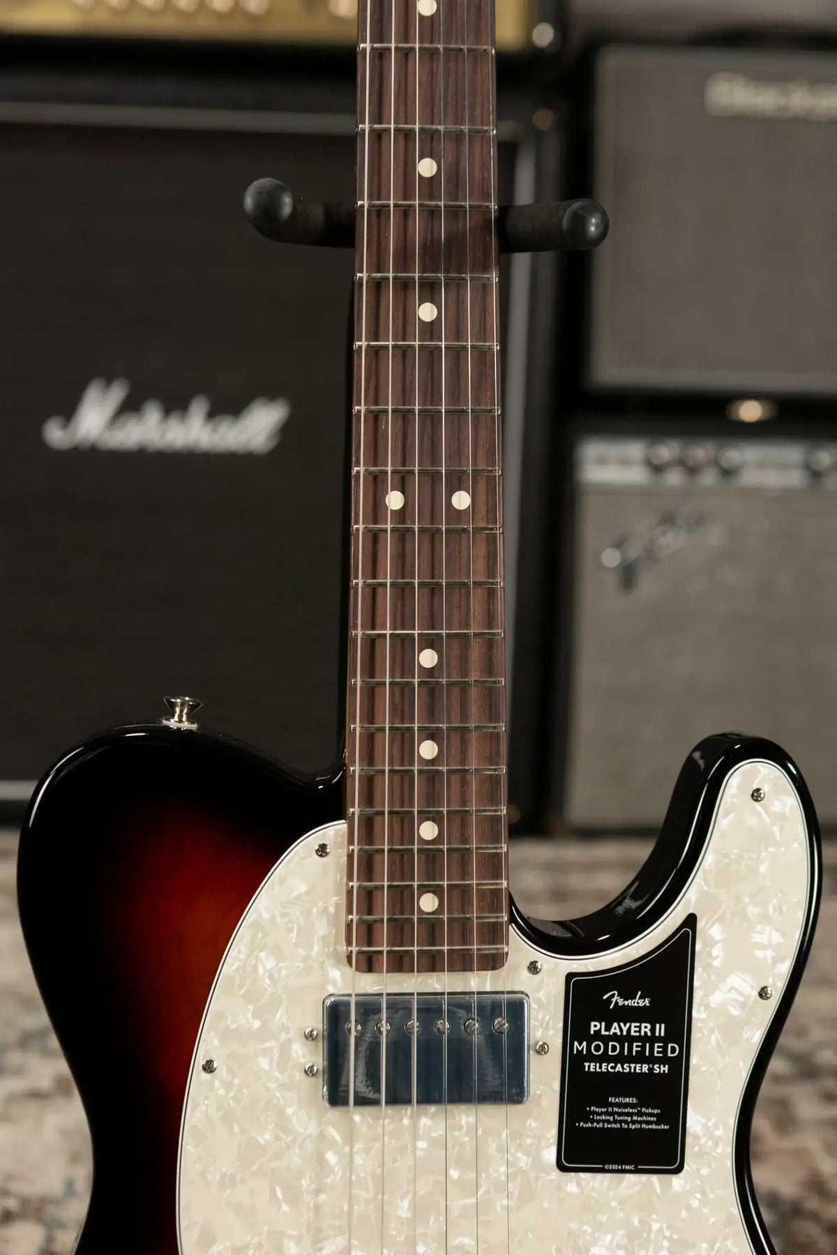Fender Player II Modified Telecaster SH Electric Guitar - 3-Tone Sunburst with Gig Bag - Demo