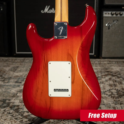 Fender Player II Stratocaster Electric Guitar - Aged Cherry Burst - Demo