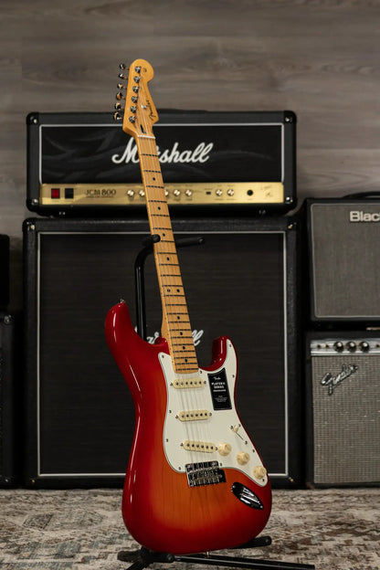 Fender Player II Stratocaster Electric Guitar - Aged Cherry Burst - Demo