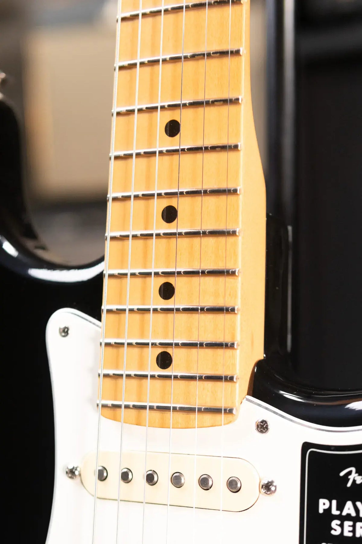 Fender Player II Stratocaster Electric Guitar - Black - Demo