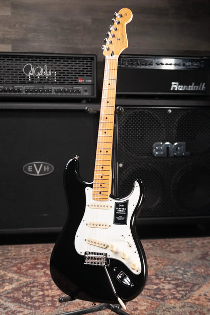 Fender Player II Stratocaster Electric Guitar - Black - Demo