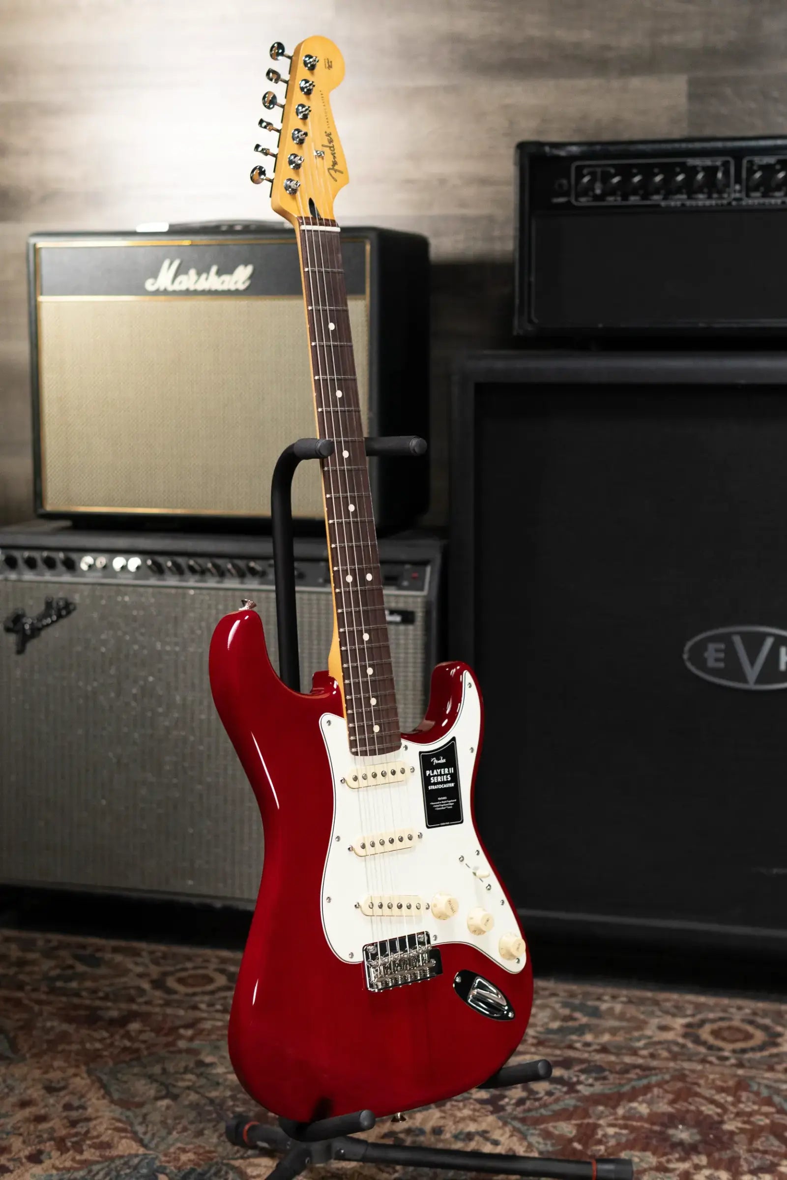Fender Player II Stratocaster Electric Guitar - Transparent Cherry Burst