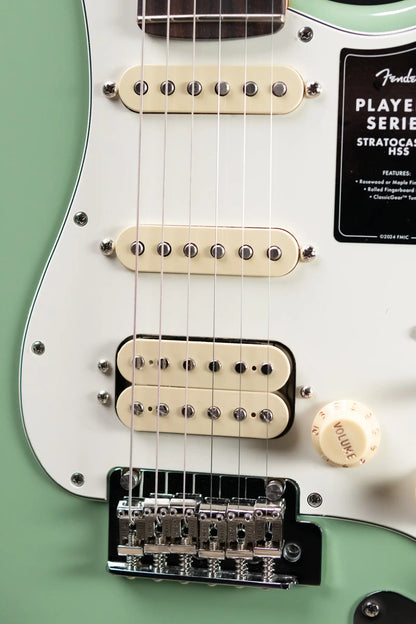 Fender Player II Stratocaster HSS Electric Guitar - Birch Green - Demo