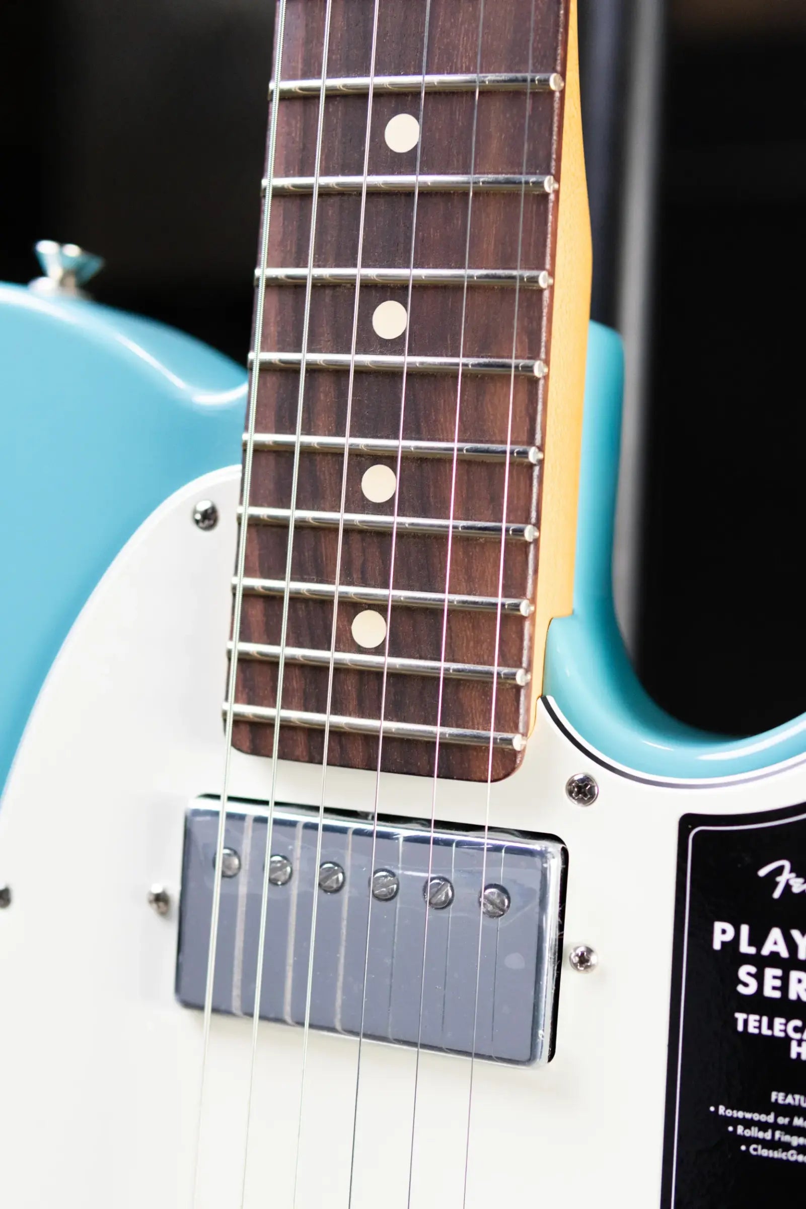 Fender Player II Telecaster HH Electric Guitar - Aquatone Blue