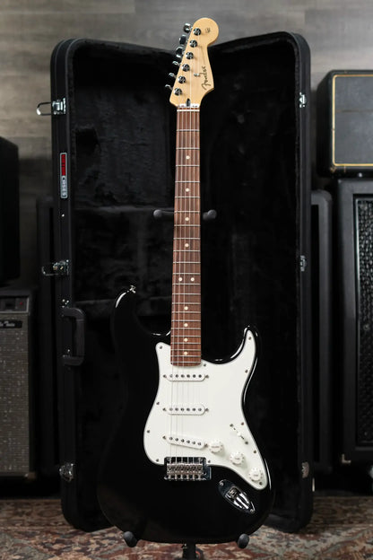 Fender Player Stratocaster Electric Guitar - Black with Hardshell Case - Used