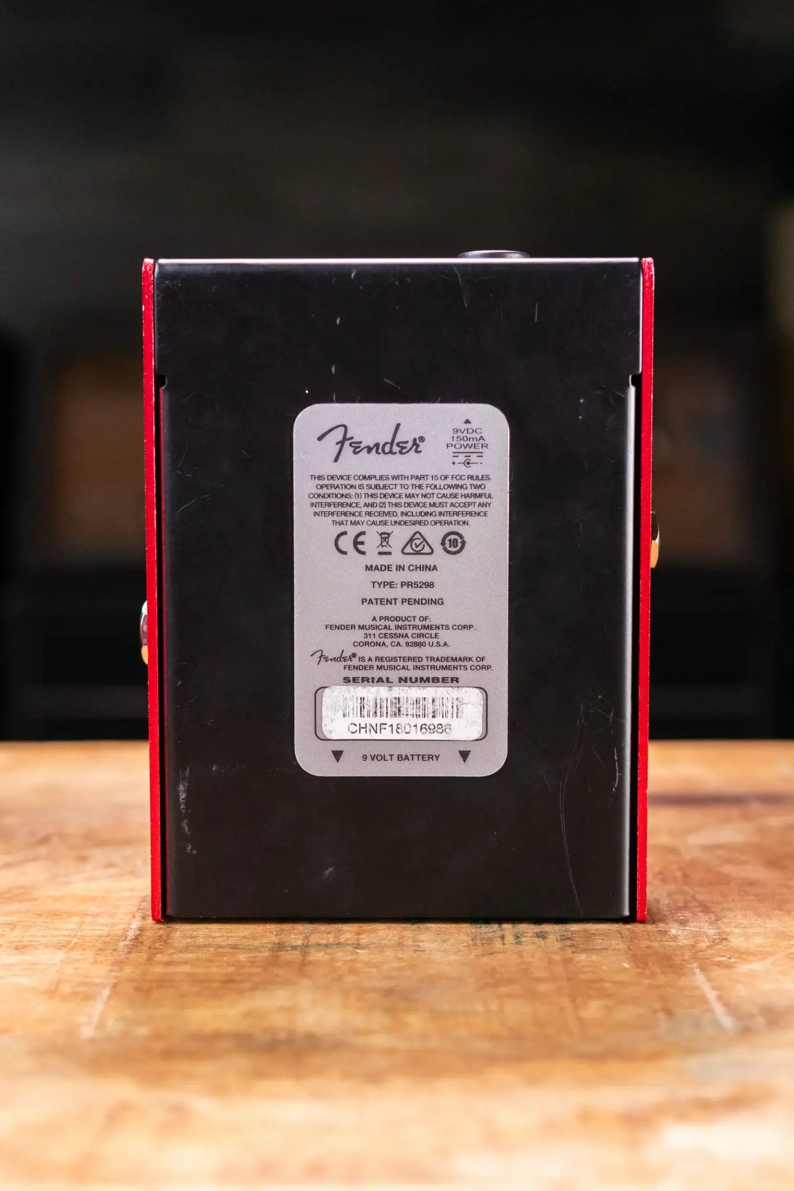 Fender Santa Ana Overdrive Effects Pedal - Used