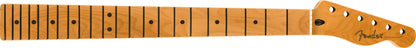 Fender Satin Roasted Maple Fat Telecaster Neck, 22 Medium Jumbo Frets, 9.5", U Shape