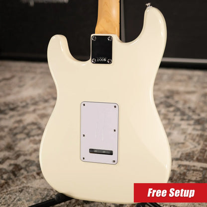 Fender Standard Stratocaster Electric Guitar - Olympic White